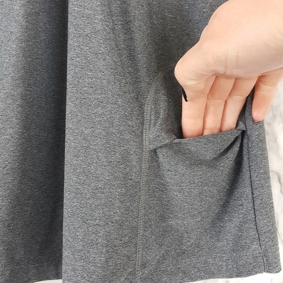 Mondetta Gray Racerback Workout Tank Top XS - Picture 3 of 5